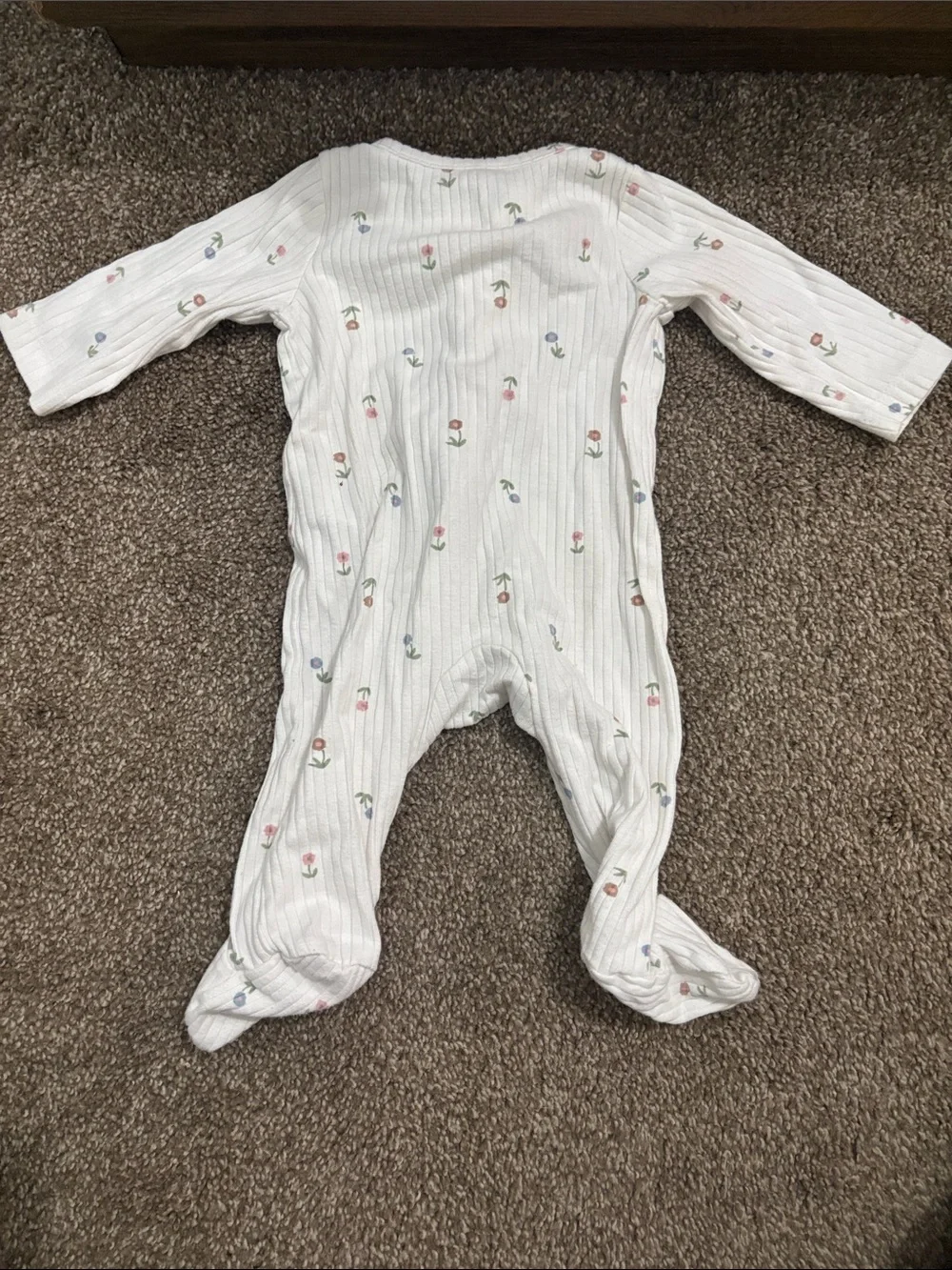 Carter's White Woodland Animal Zip Footed Sleepers - Set of 2